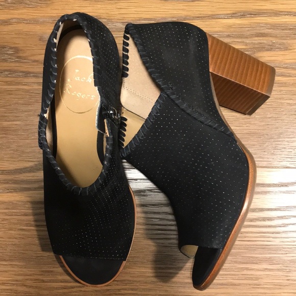 Jack Rogers Maya Peep Toe Booties - Picture 3 of 6